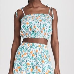 MINKPINK Bonnie Blue and Orange Cami